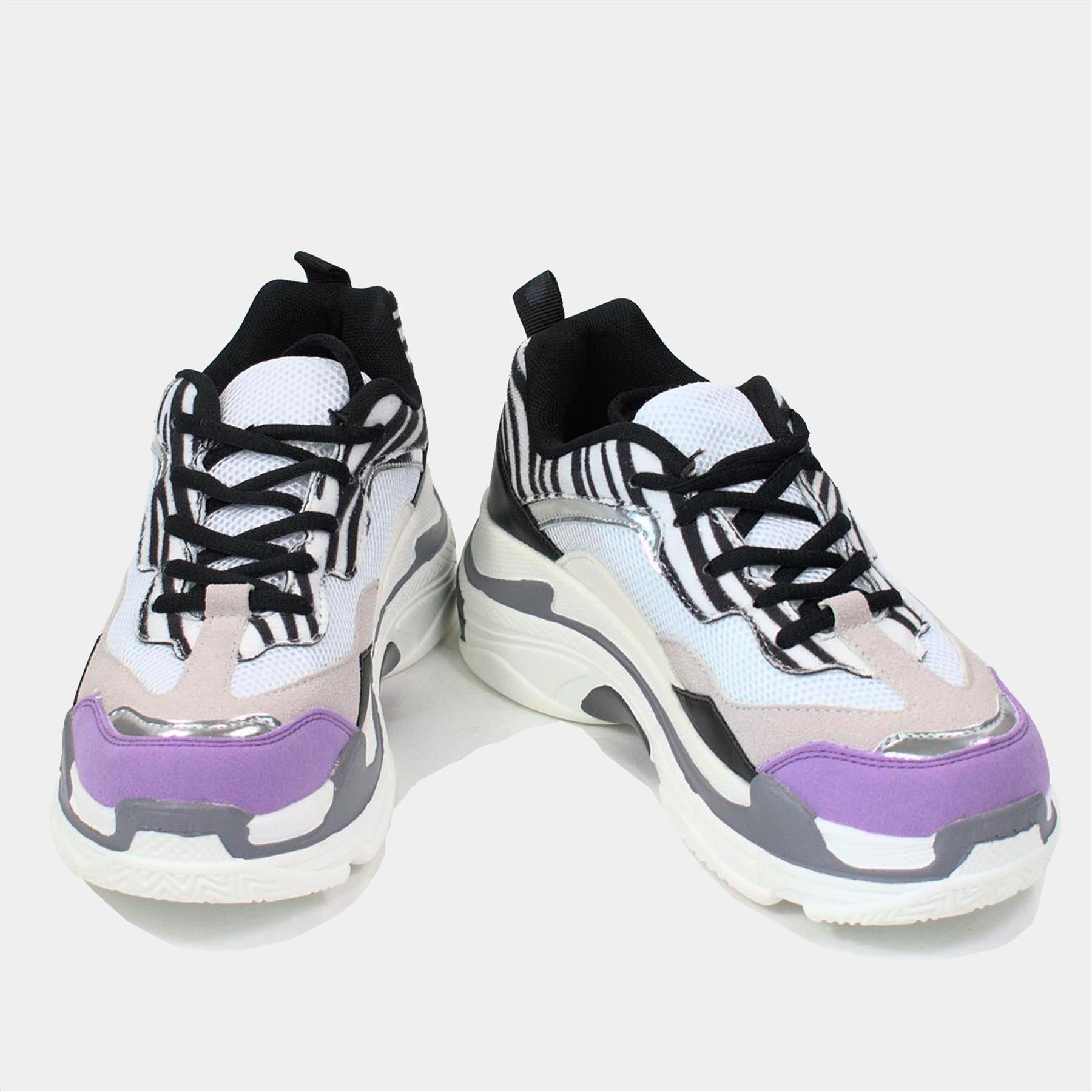 Lilac Ultra Chunky Platform Trainer