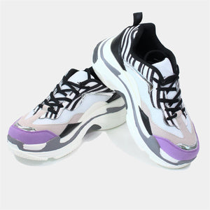 Lilac Ultra Chunky Platform Trainer