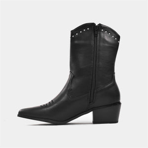 Diamante Embellished Cowboy Boots